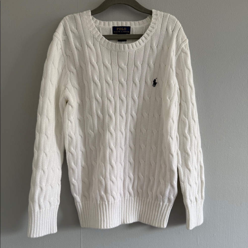 Polo Ralph Lauren Boy's Cable-Knit Cotton Sweater